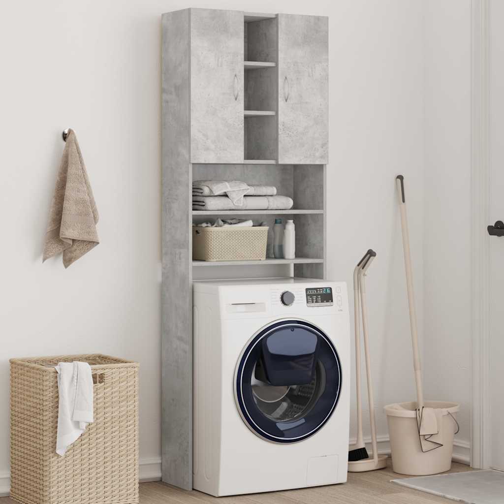 Vidaxl Washing Machine Cabinet 64x25.5x190 cm Prezzo in cemento