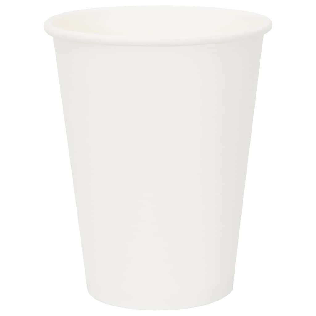Vidaxl Paper Coffee Cups 1000 Pcs 12 oz 300 ml hvid