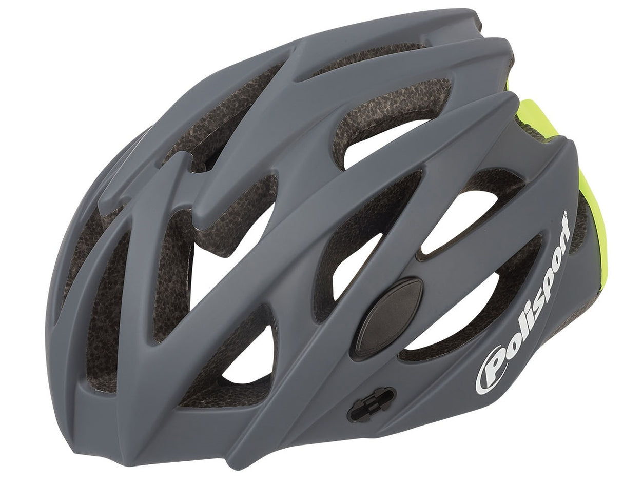 Polisport Twig Bicycle Helma L 58-61cm šedá fluo žlutá