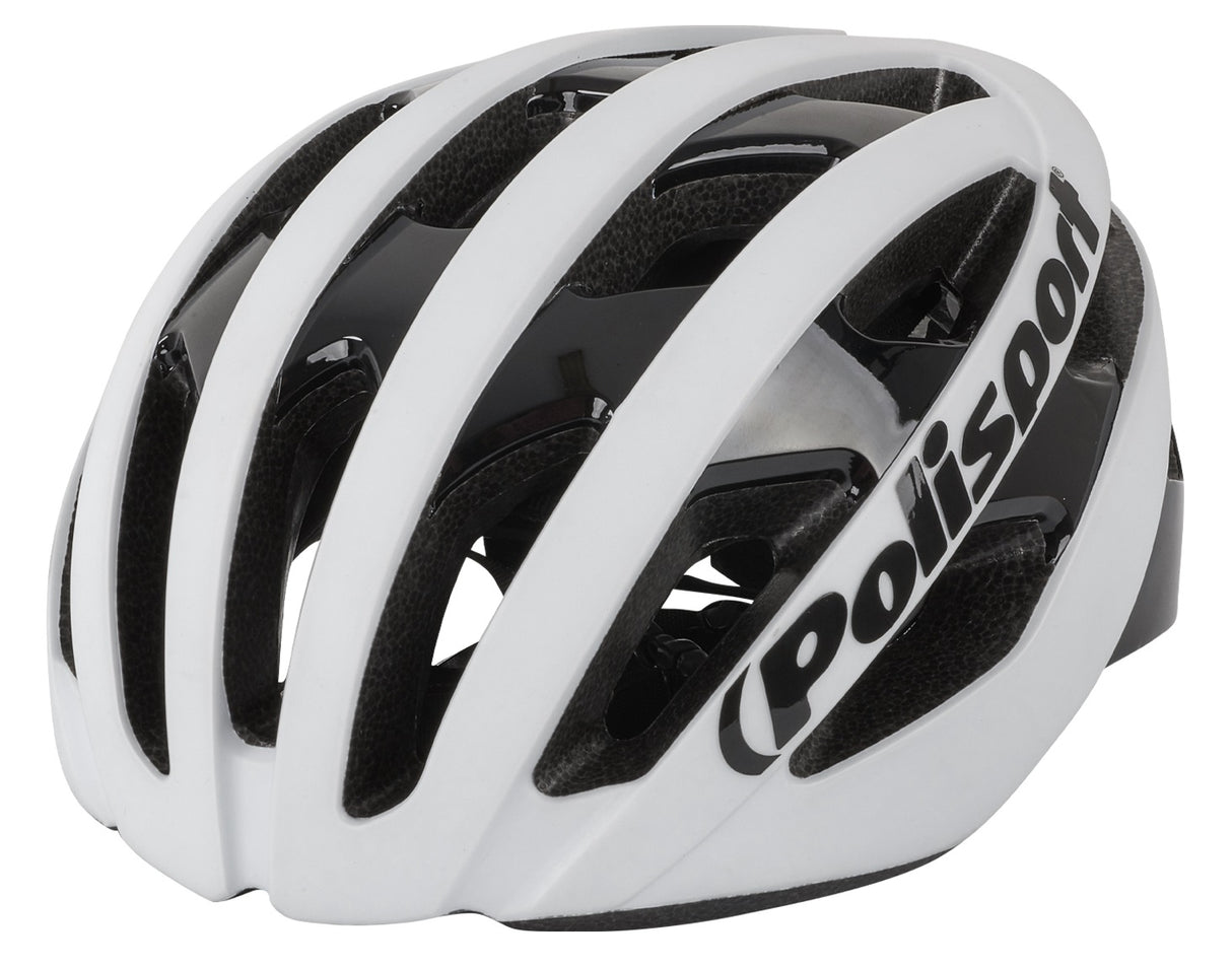 Polisport Light Pro Bicycle Helma M 52-58cm Mat Bílá černá