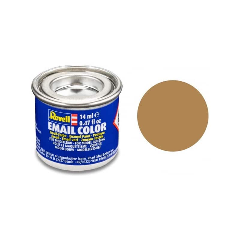 Revell Paint for Model Building Number 88 Ocher Brown Mat