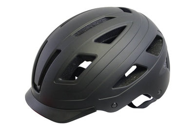 Qtcychectech Qt Cycle Tech Helm Urban Style Matte Schwarz Größe M 55-58 cm 2810384