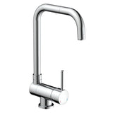 Eisl kitchen mixer with rotating output flexo chrome -colored