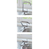 Eisl kitchen mixer with rotating output flexo chrome -colored