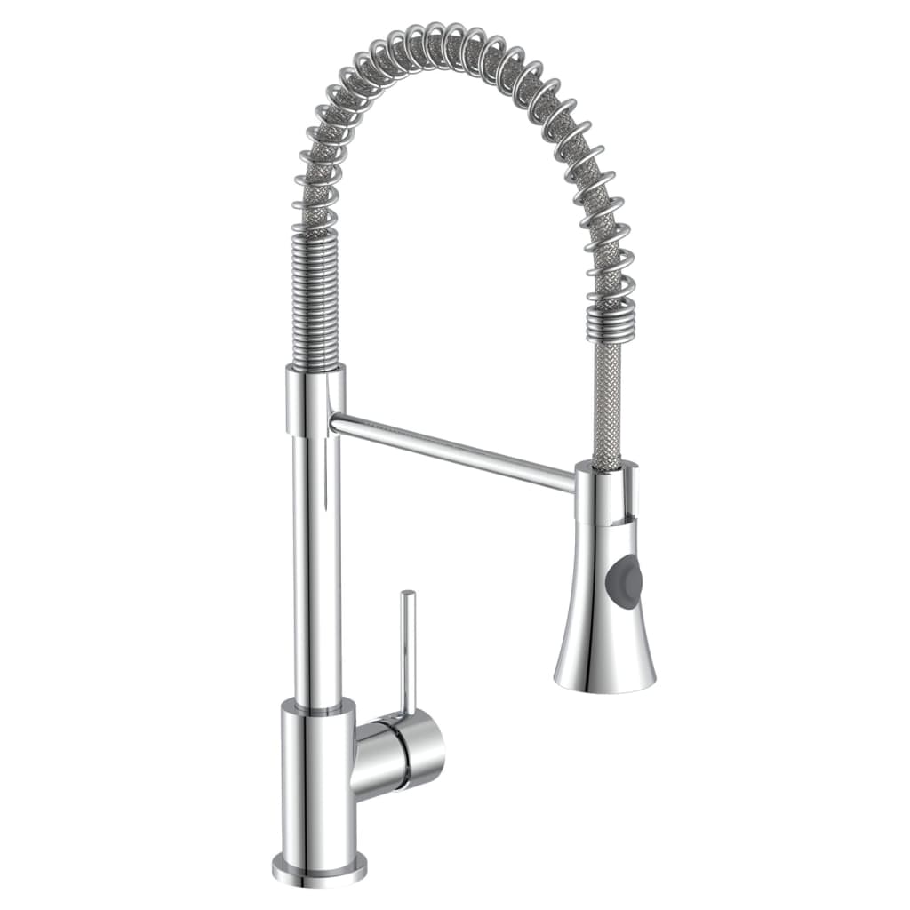 Eisl one button mixer with spiral spring Leon chrome -colored