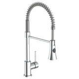 Eisl one button mixer with spiral spring Leon chrome -colored