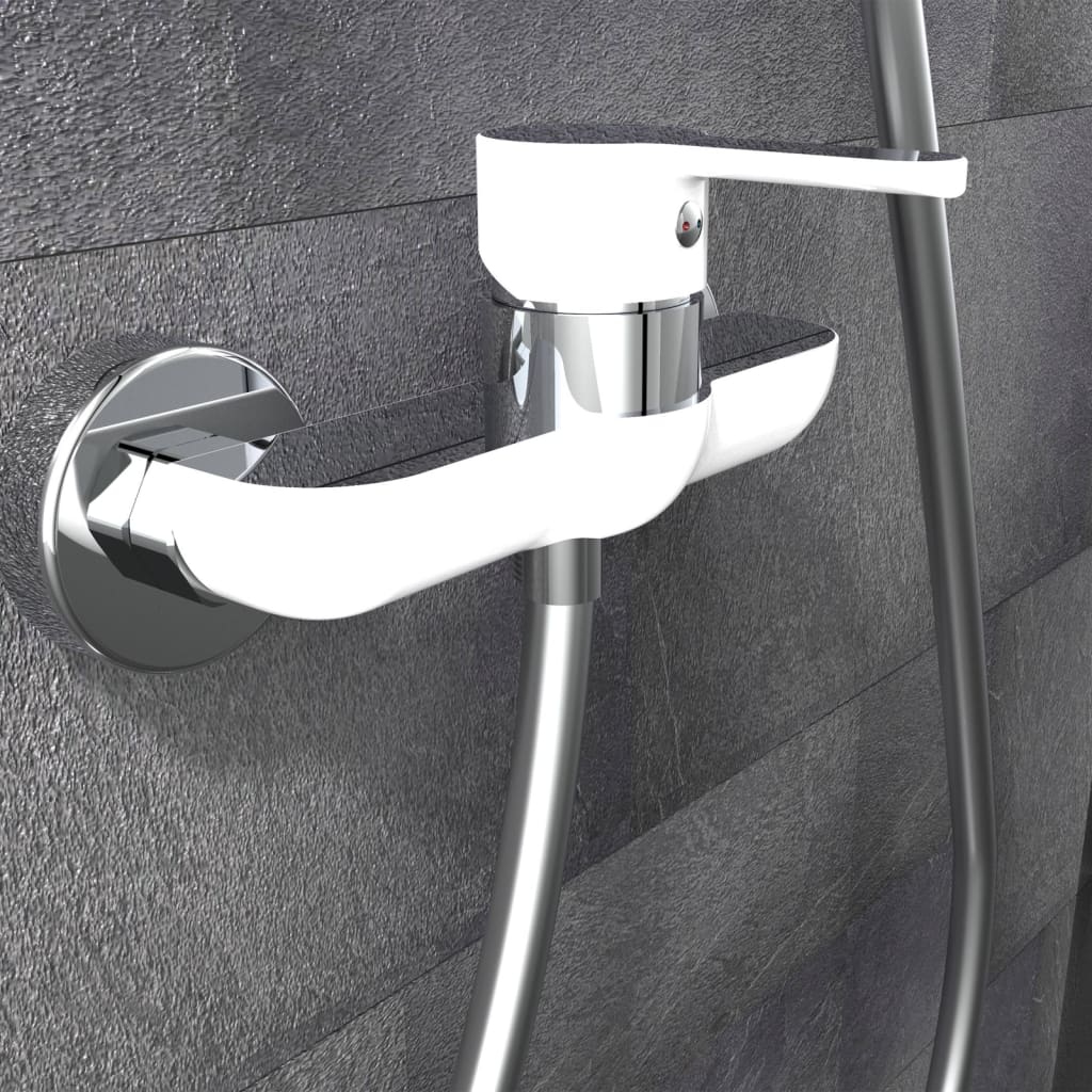 Mixer doccia eisl Diziani bianco e cromo -colorato