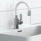 EISL Washbasin mixer flexo chrome -colored