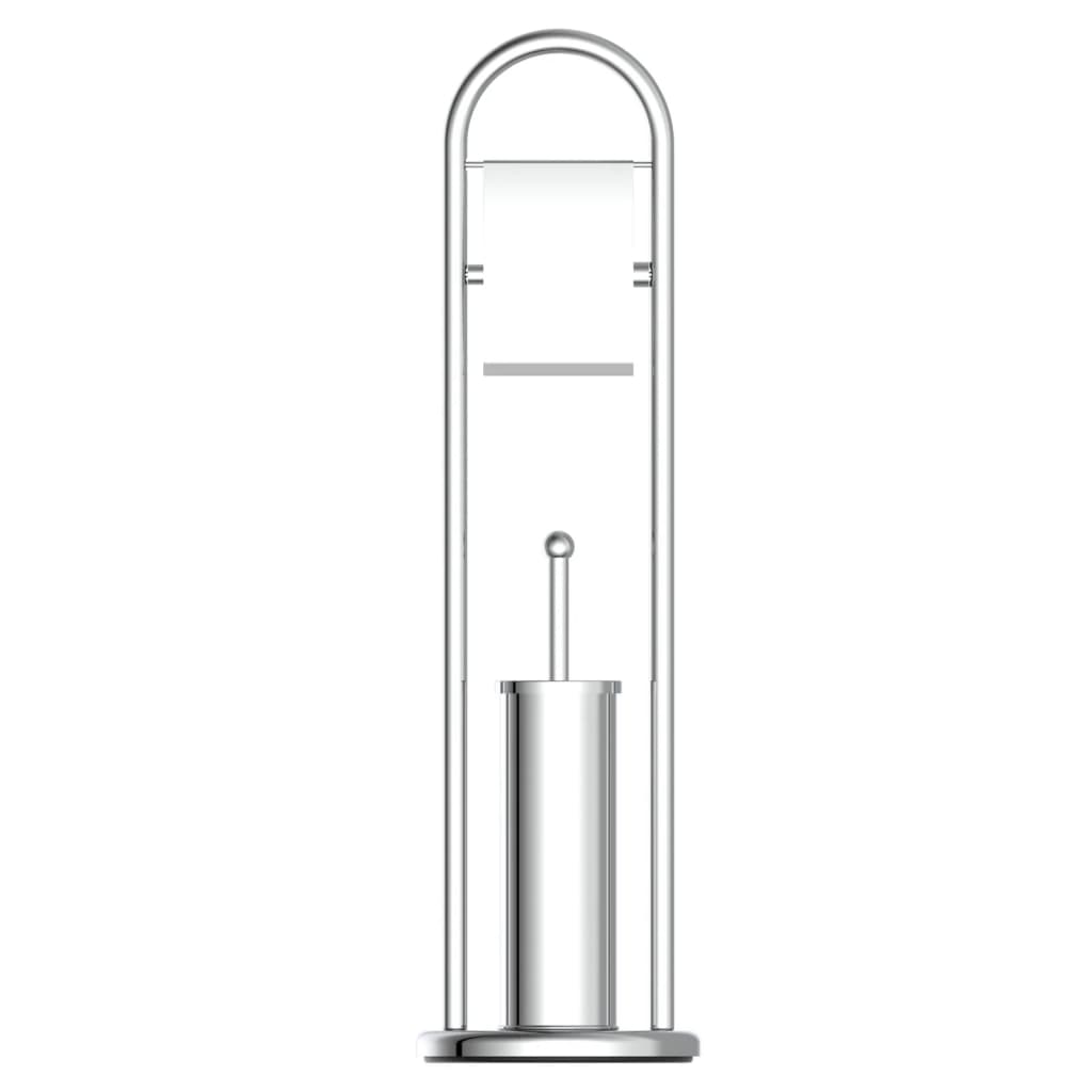 Eisl toilet set 2-in-1 detached chrome-colored