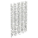 EiSl Eisl Duschvorhang mit Mosaic 200x180x0,2 cm Grau