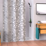 EiSl Eisl Duschvorhang mit Mosaic 200x180x0,2 cm Grau