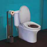 EISL EISL Toilette Sëtz Soft-Zoumaache mat Bidet Funktioun Wäiss
