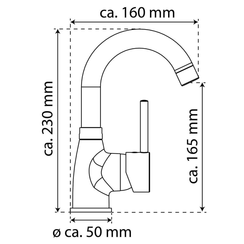 EISL Washbasin mixer Futura with press drain chrome -colored