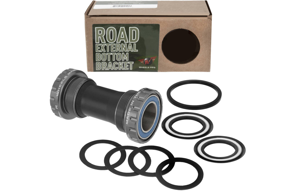 Hjul Produksjonshjul MFG BOTTOM BRACKET Race Shimano Abec 3 Gray