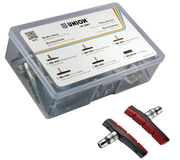 Union velgremblokken bs-440 v-brake 80mm (25pr)