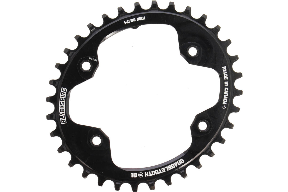 BlackSpire - - řetězový top Snaggletooth oválný xtr M9000 96 34