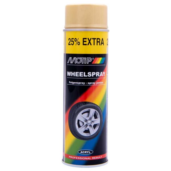 Spray can 500ml gold