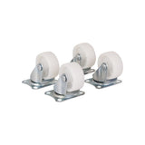 Trailegear Trailegear 4 x zwenkwiel 40 mm. bílý