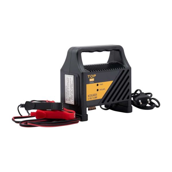 AC Batterioplader 12 volt, 6 ampère