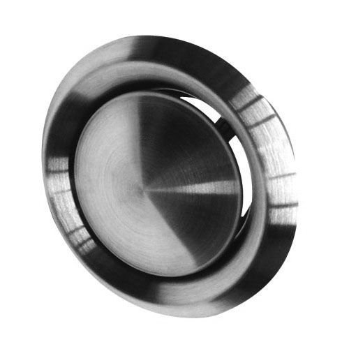 Luftventil rustfrit stål 125 mm