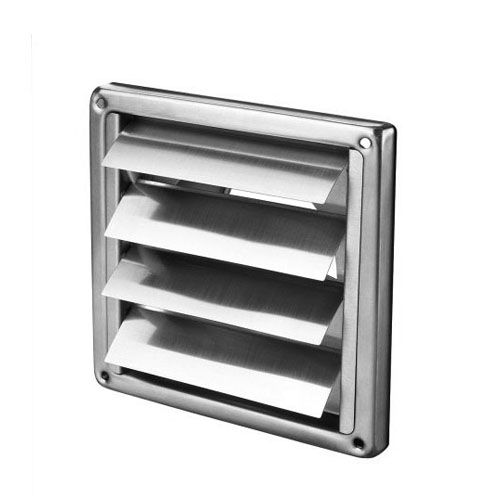Aso con listones de acero inoxidable 185x185 mm 125 mm