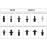 Topgear Topgear Interieur Fixing Clips ADD. 350-Stéck