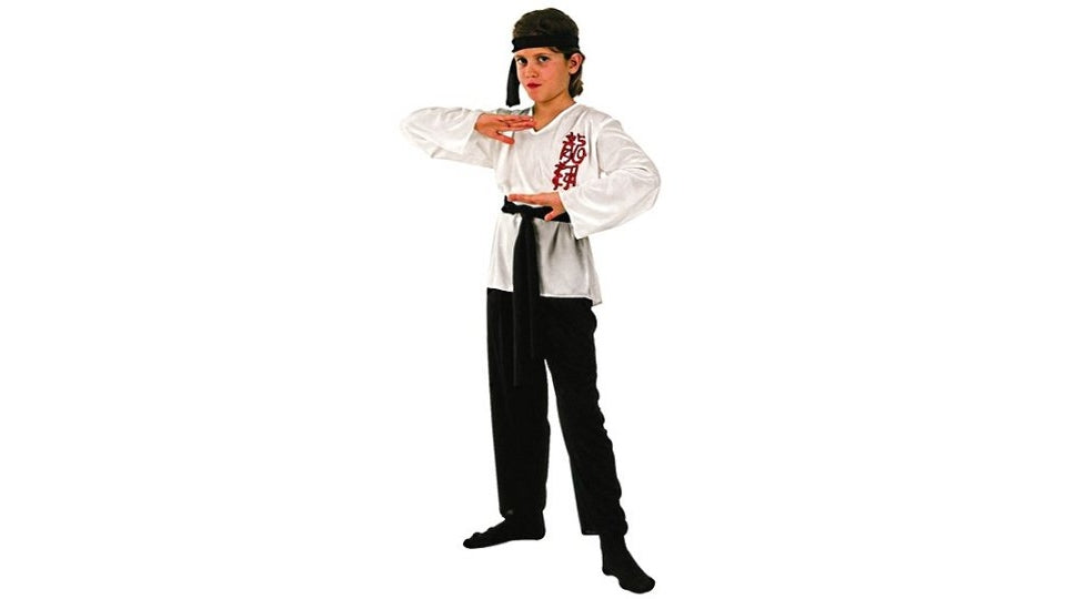 Clown Kinderkostüm Karate 7-9 Jahre