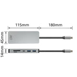 Act Connectivity USB-C 4K Docking Station for 1 HDMI Monitor, Ethe