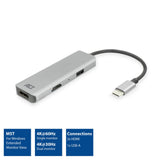 Act Connectivity USB-C 4K Multiport adapter for 2 HDMI screens, u