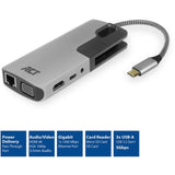 Act Connectivity USB-C Docking Station