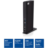 ACT Connectivity USB-C oder USB-A Dual Monitor Docking Station