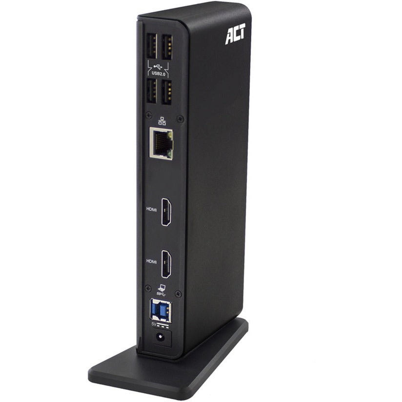 ACT Connectivity USB-C oder USB-A Dual Monitor Docking Station