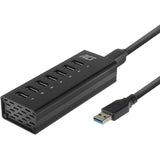 Act Connectivity USB Hub 7 Port with Stroomadapter
