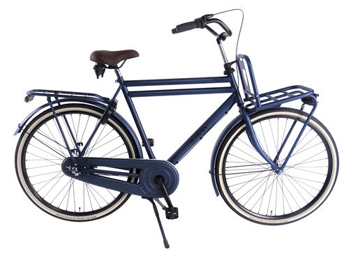Aldo 28 tommer opafiets last 3v 61 cm jeans blå