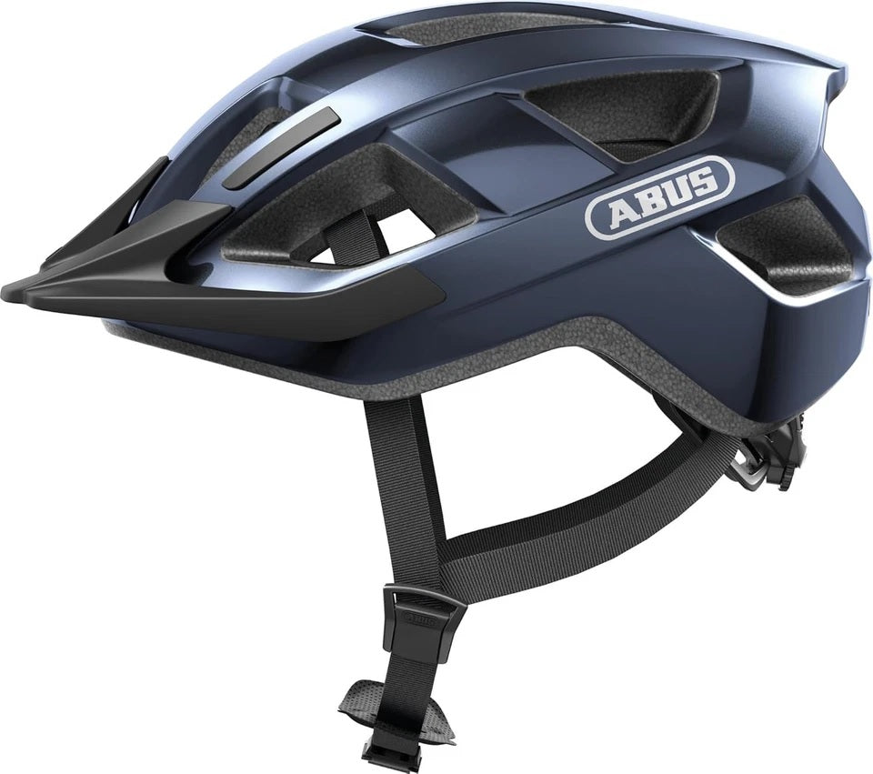 ABUS HELM ADURO 3.0 LED polnočni modri s 51-55cm