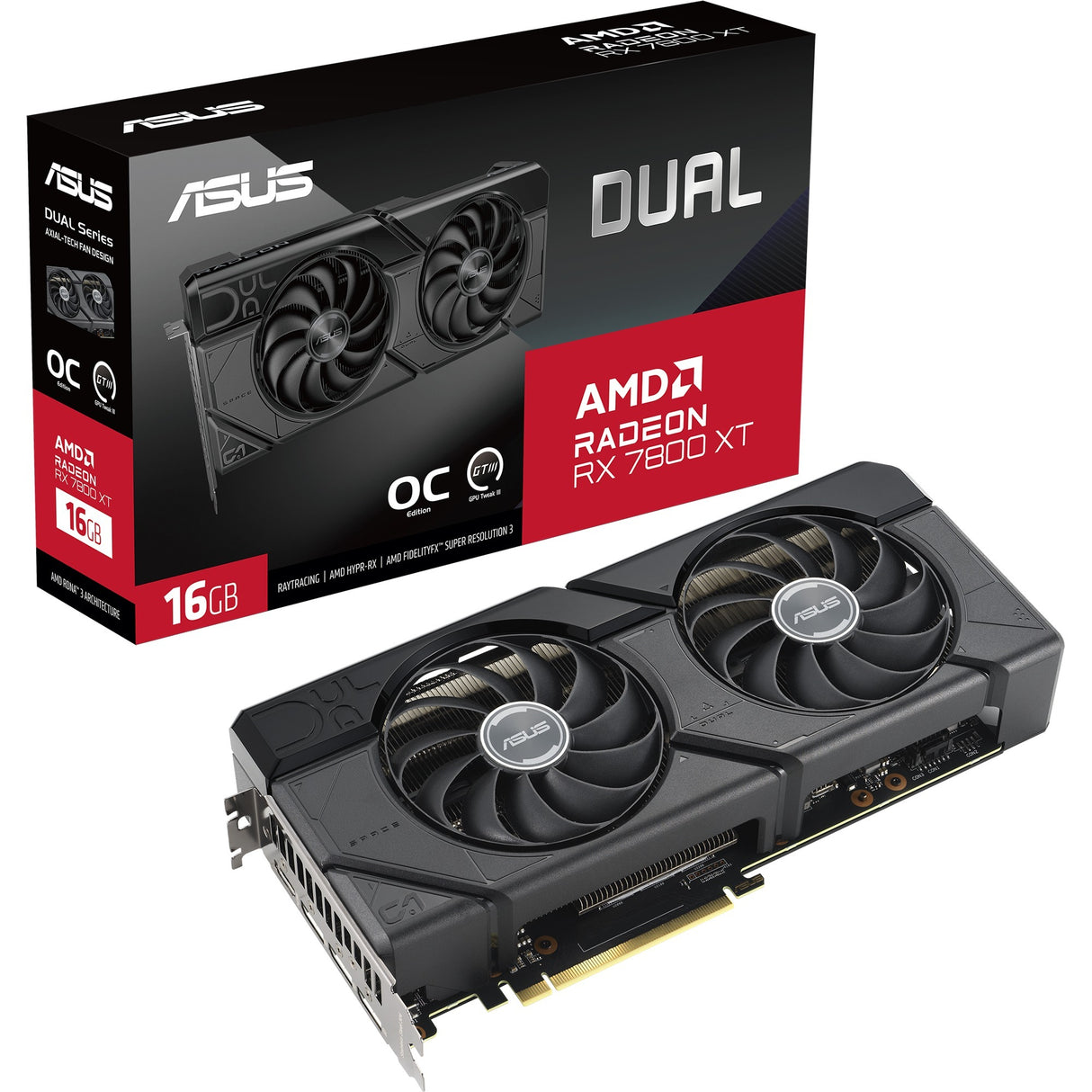 Asus dual Radeon RX 7800 XT OC