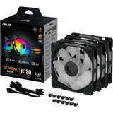 Asus tuf Gaming Tr120 Argb Reverse Fan Pack, 3 kose