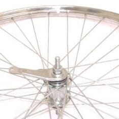Ruota posteriore Roland 28 x 1 2 shim rn hl32 alu cerchi in acciaio inossidabile spk