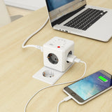 Allocacoc Powercube udvidet wifi -stikkontakt
