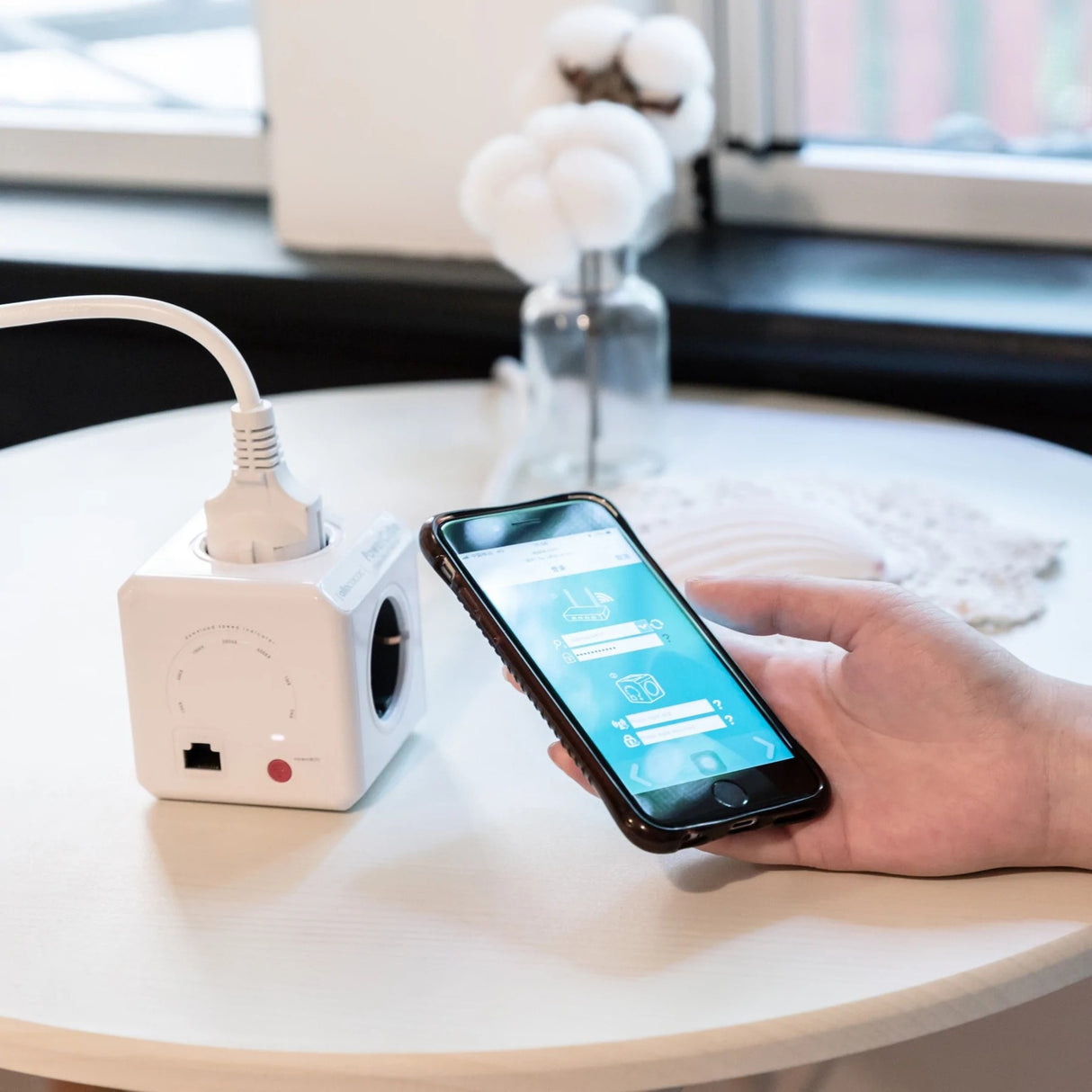 Allocacoc Powercube udvidet wifi -stikkontakt
