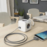 Allocacoc Powercube udvidede USB -stikkontakten