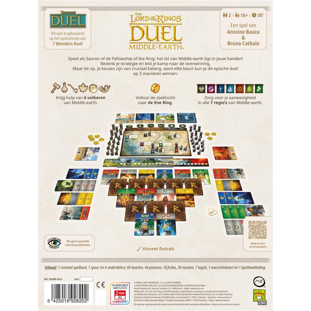 Asmodee der Herr der Ringe Duell für Mittelerde