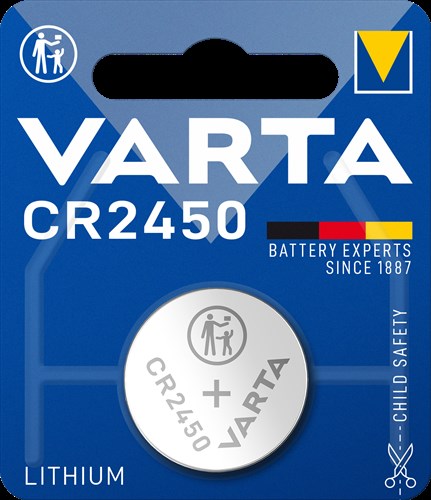 Varta knoopcel batterij cr2450