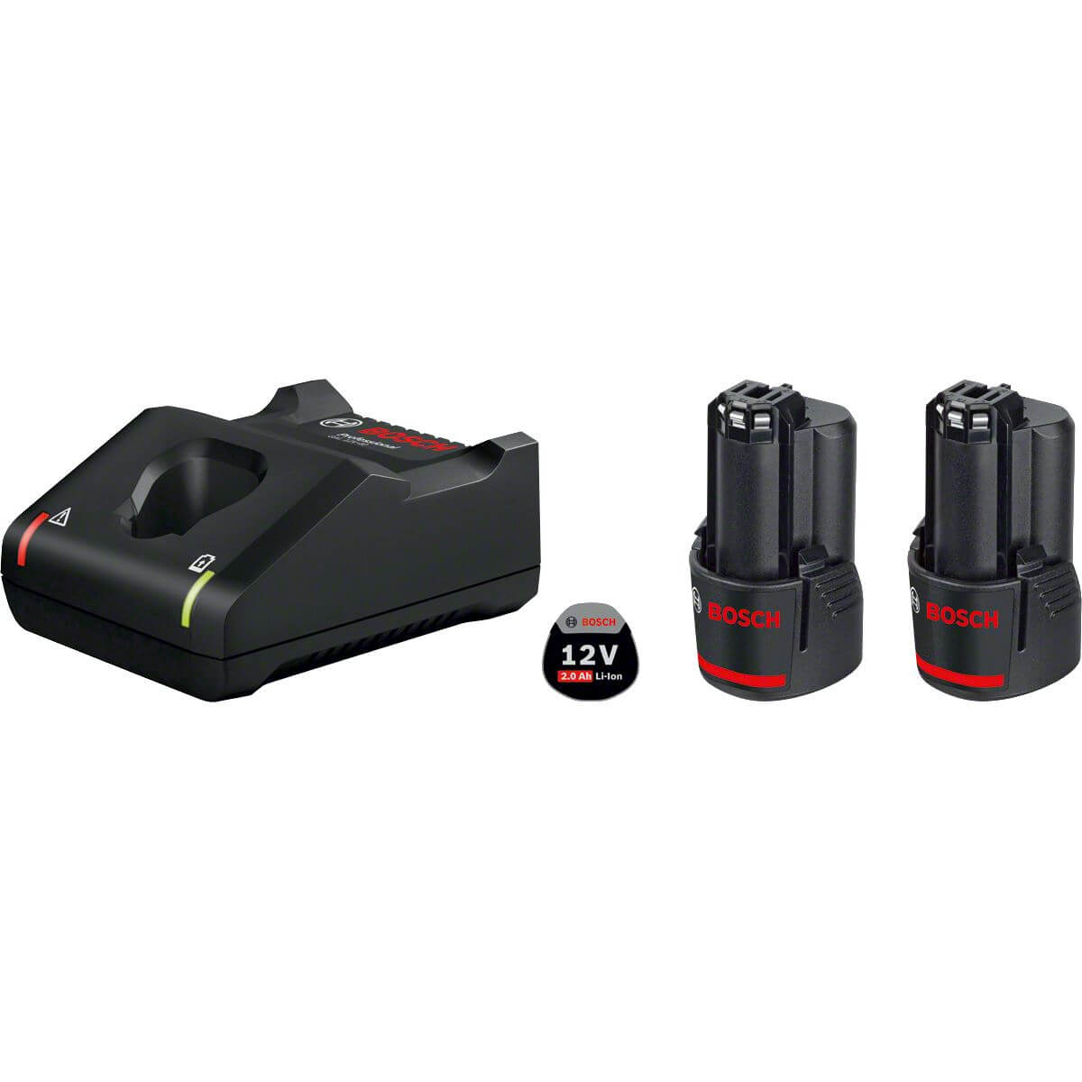 Bosch Prof Startset 12V 2 Accus 2.0 AH and charger