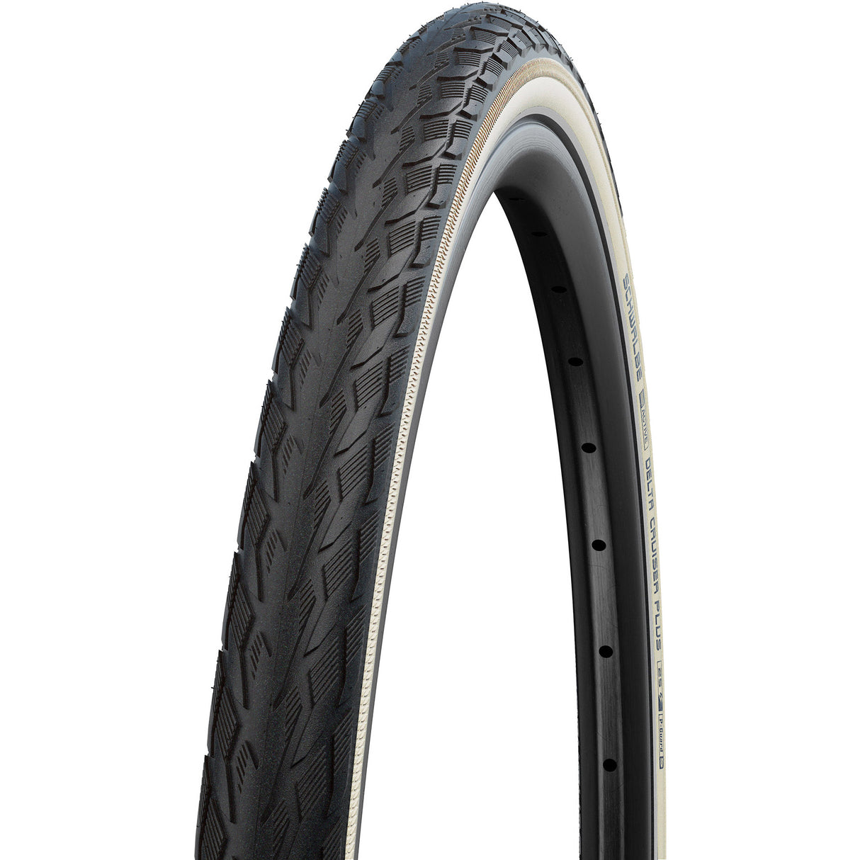 Schwalbe Tire 28-1.10 (28-622) Delta Cruiser Plus ZW. bílá +r