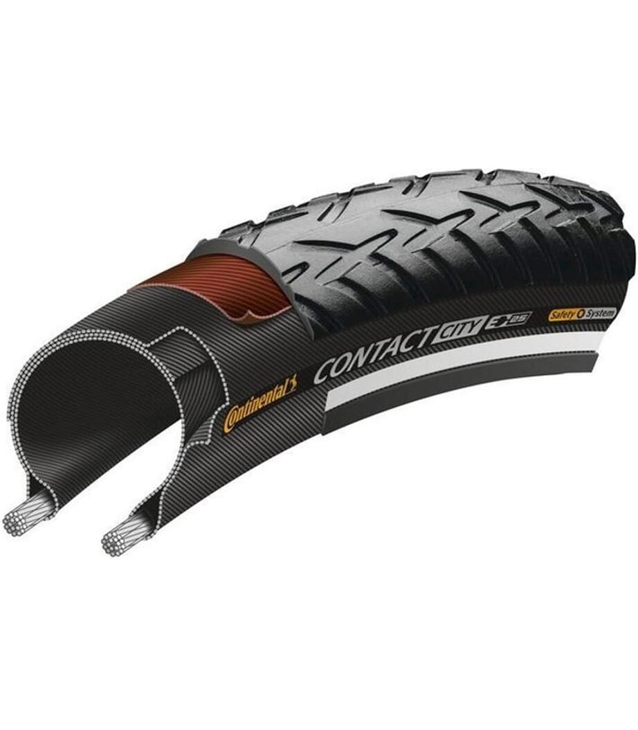 Continental tire contact City 28 x 1.40 Black Reflection