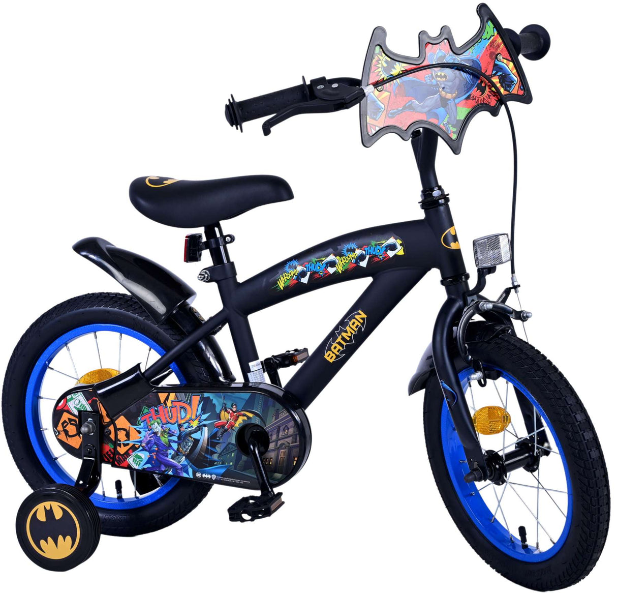 Batman Children's Bike - Drenge - 14 tommer - Sort