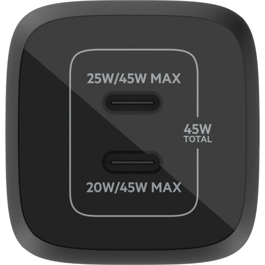 Belkin Boostcharge PRO 2-POORT USB-C GAN WALL LOADER s P