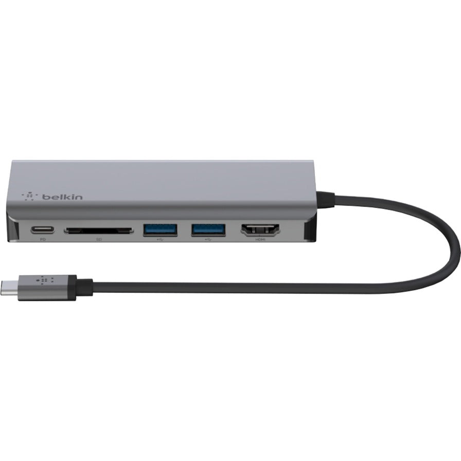 Belkin Connect Meerpoorts 6 in 1 USB-C Hub
