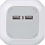 Brennenstuhl Alea-Power 2XusB-Charger + Plug 4-gang